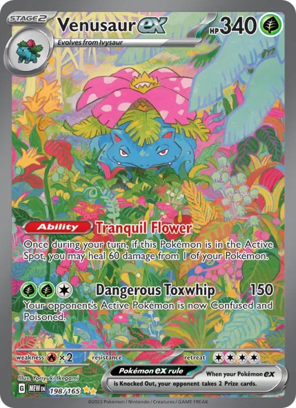 Venusaur ex #198 — 151