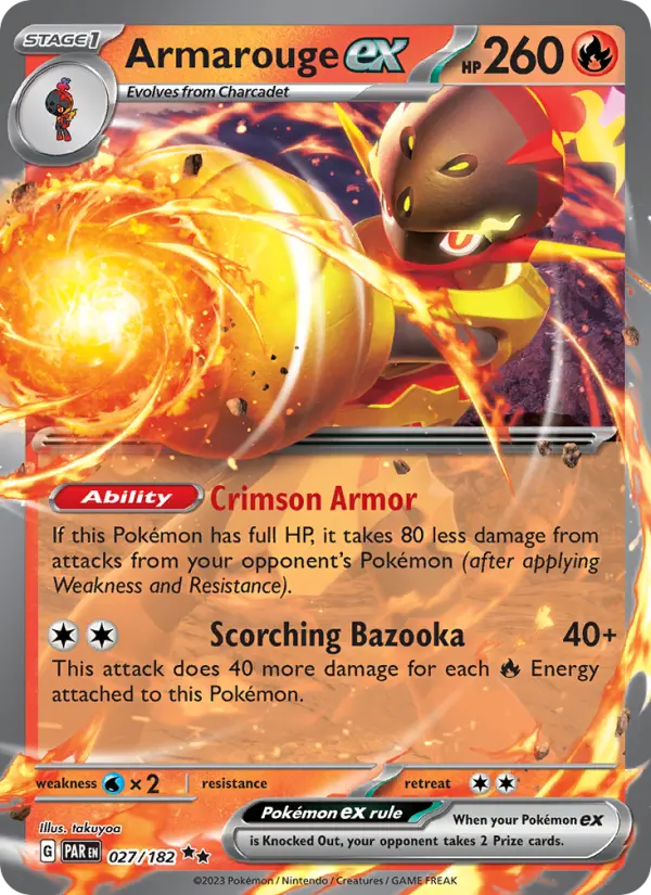 Armarouge ex #027 — Paradox Rift