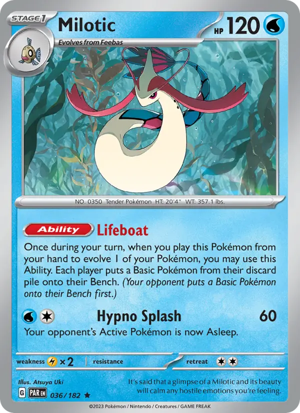 Milotic #036 — Paradox Rift