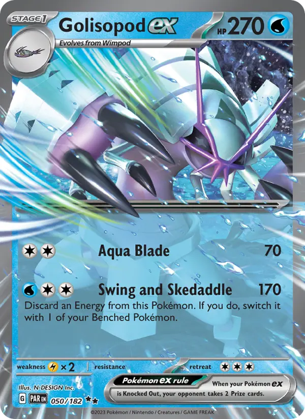Golisopod ex #050 — Paradox Rift