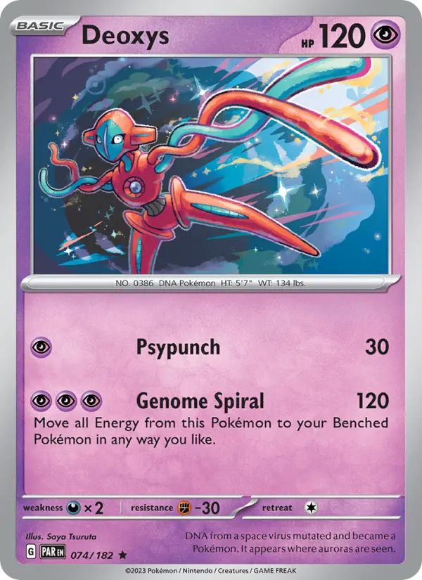 Deoxys #074 — Paradox Rift