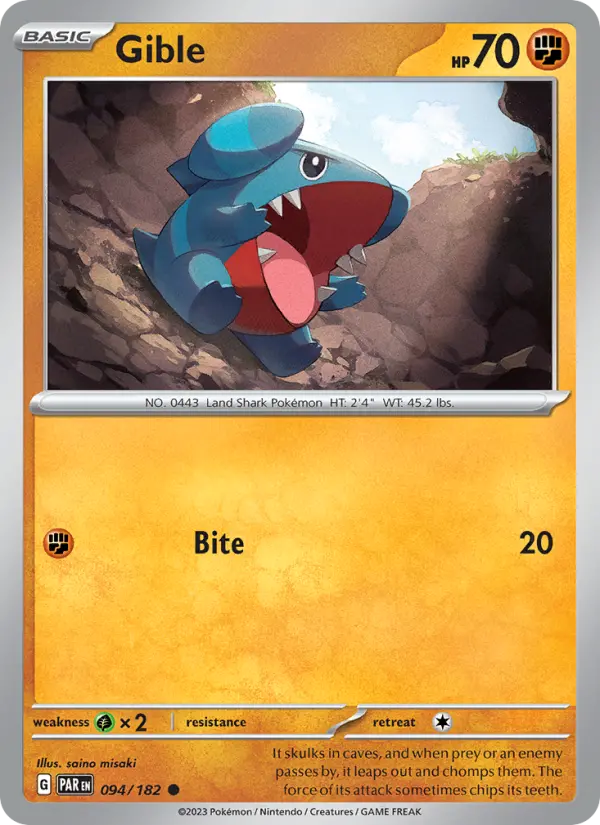 Gible #094 — Paradox Rift