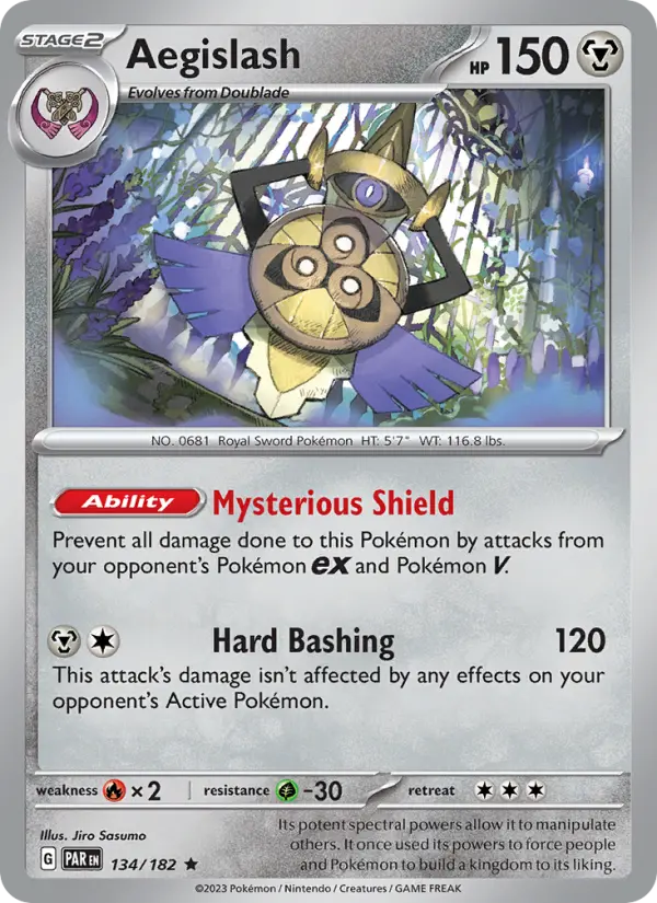Aegislash #134 — Paradox Rift