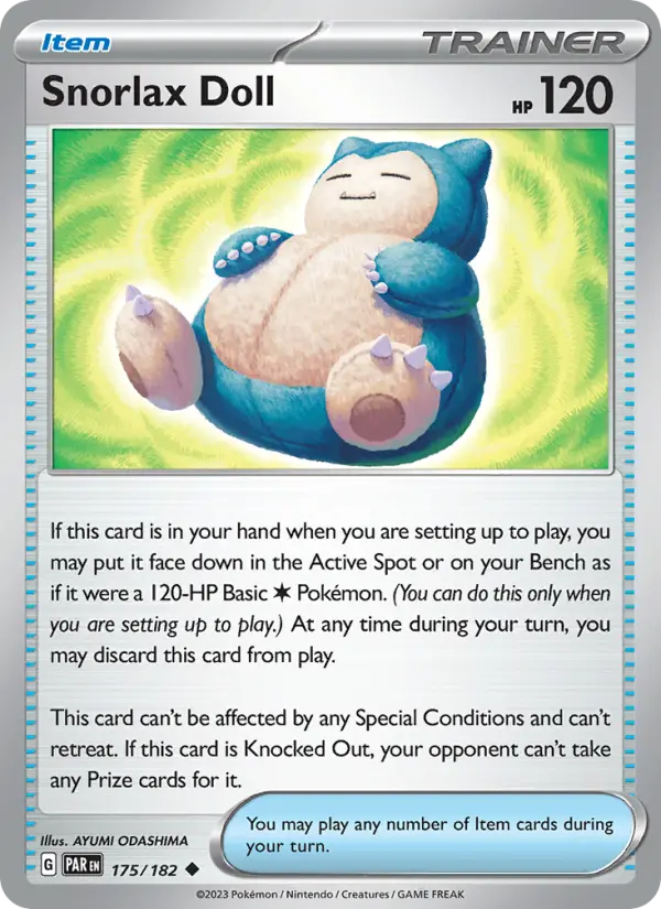 Snorlax Doll #175 — Paradox Rift