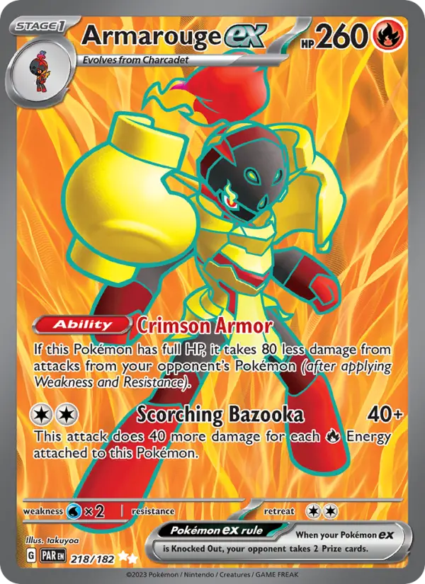Armarouge ex #218 — Paradox Rift