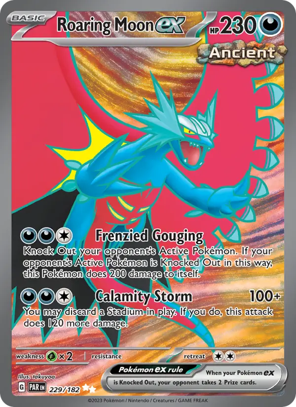 Roaring Moon ex #229 — Paradox Rift