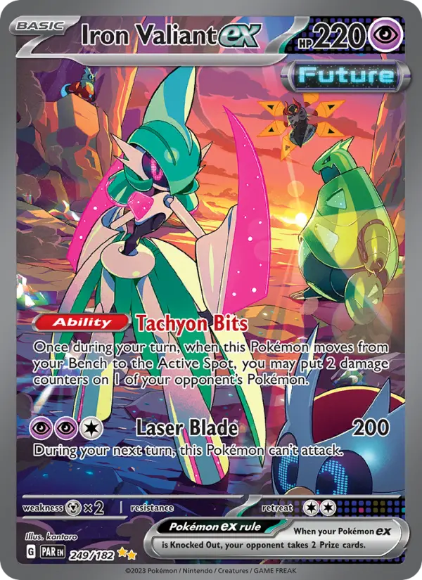 Iron Valiant ex #249 — Paradox Rift