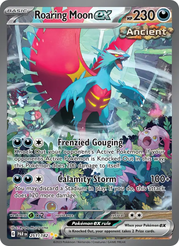 Roaring Moon ex #251 — Paradox Rift
