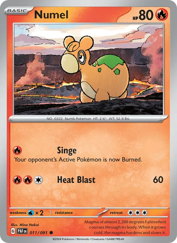 Numel #011 — Paldean Fates