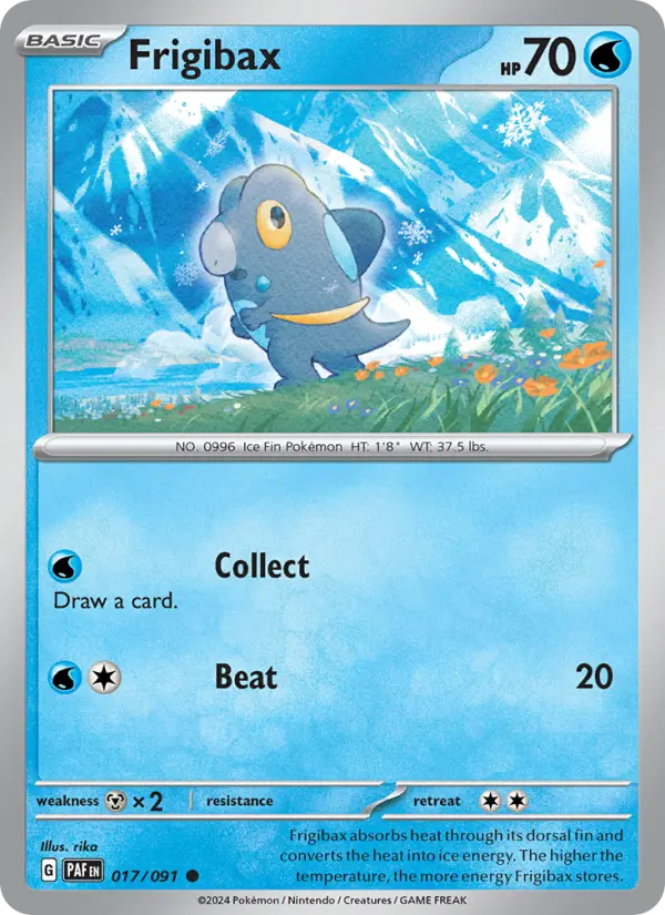 Frigibax #017 — Paldean Fates