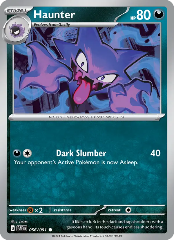 Haunter #056 — Paldean Fates
