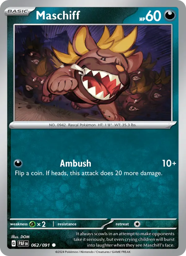 Maschiff #062 — Paldean Fates