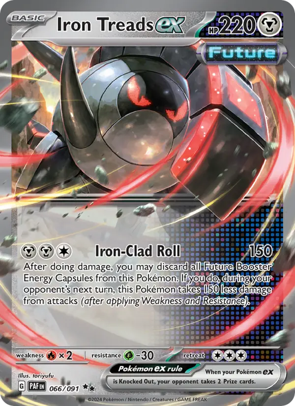 Iron Treads ex #066 — Paldean Fates