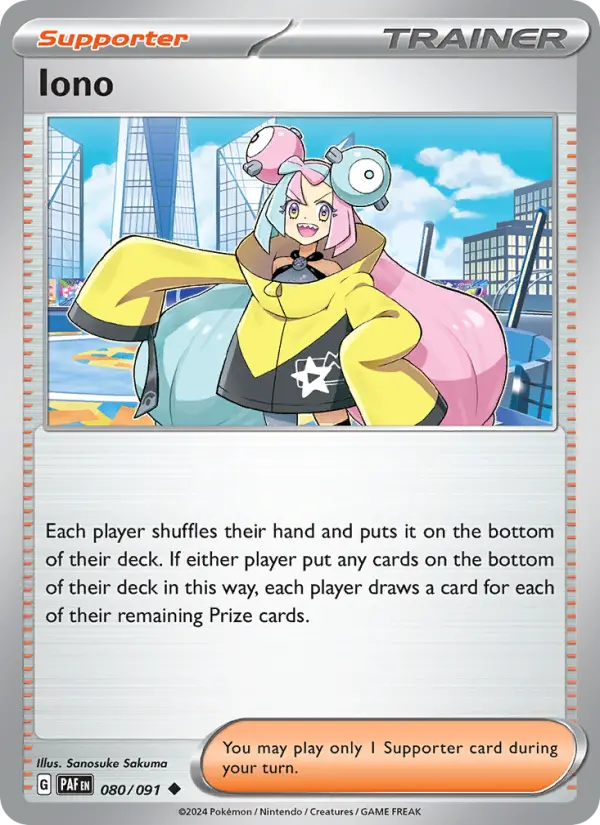 Iono #080 — Paldean Fates