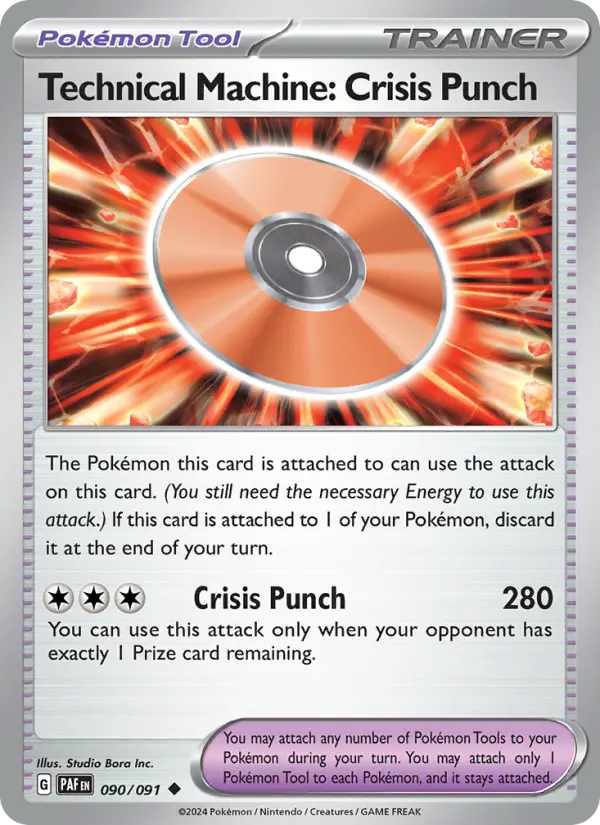 Technical Machine: Crisis Punch #090 — Paldean Fates