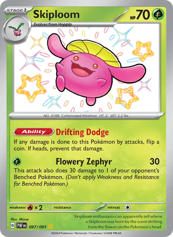 Skiploom #097 — Paldean Fates