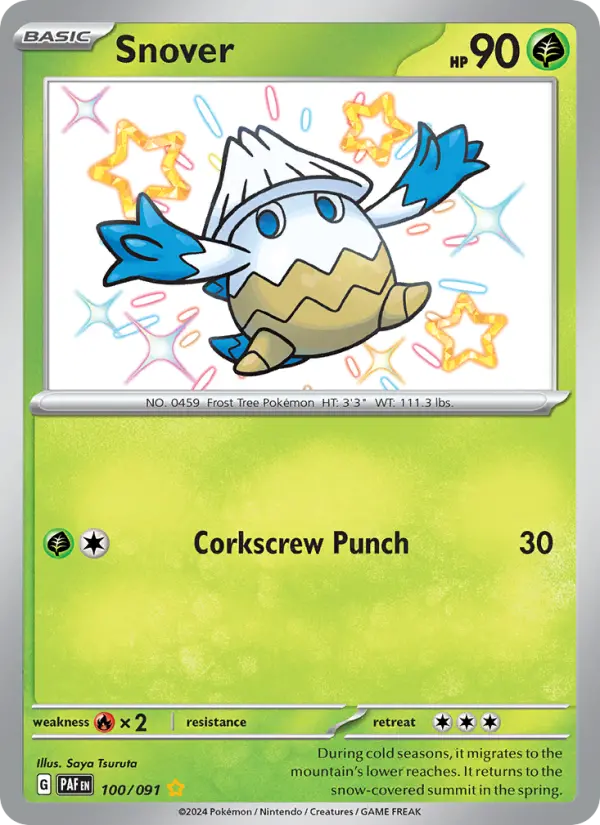 Snover #100 — Paldean Fates