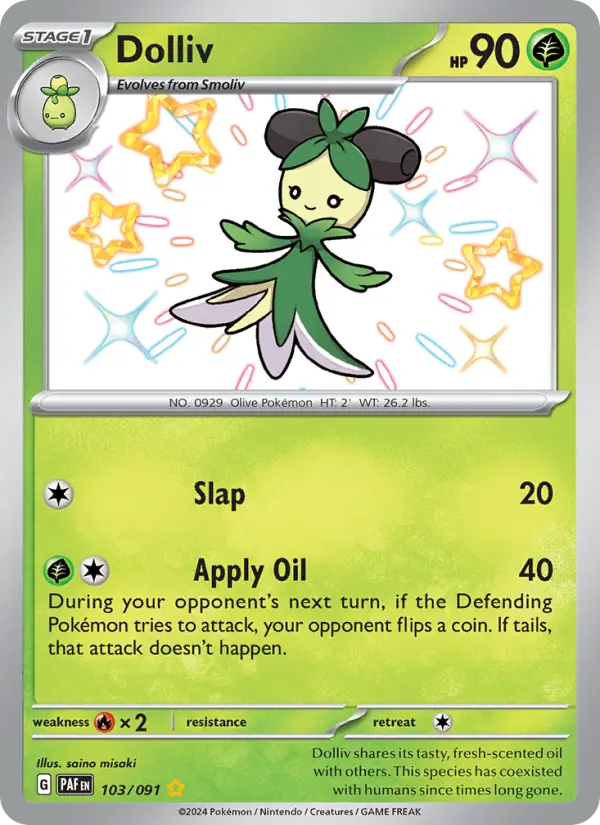 Dolliv #103 — Paldean Fates