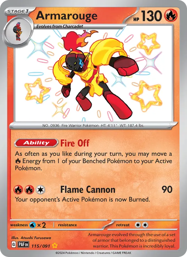 Armarouge #115 — Paldean Fates