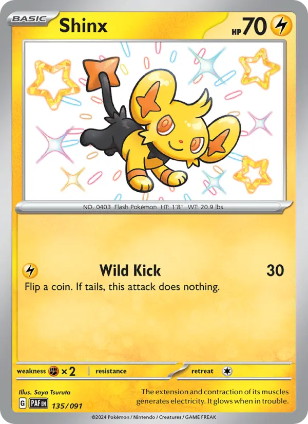 Shinx #135 — Paldean Fates