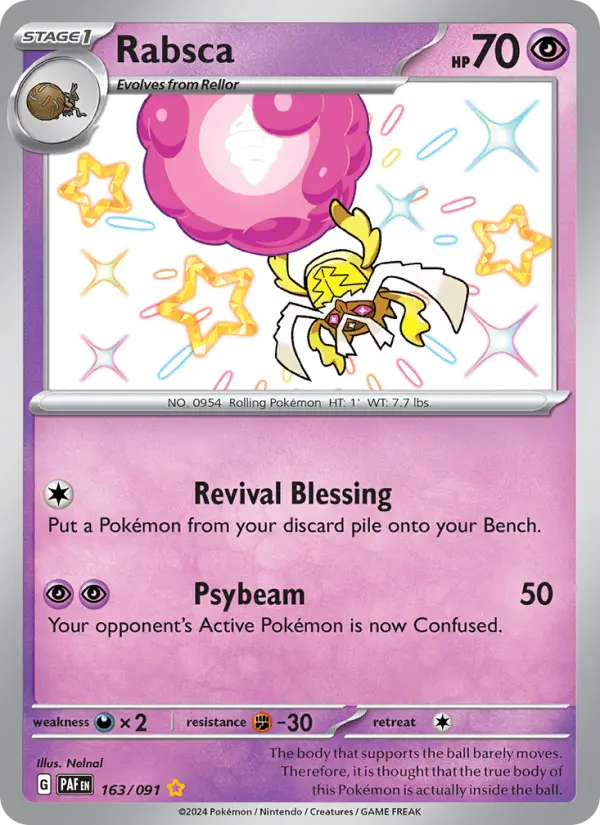 Rabsca #163 — Paldean Fates