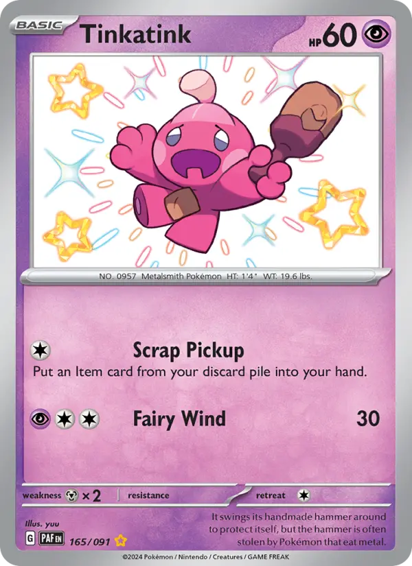 Tinkatink #165 — Paldean Fates