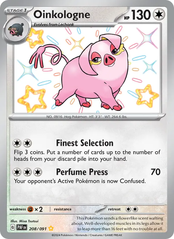 Oinkologne #208 — Paldean Fates