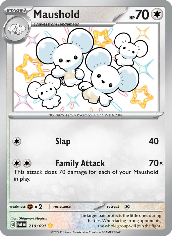 Maushold #210 — Paldean Fates