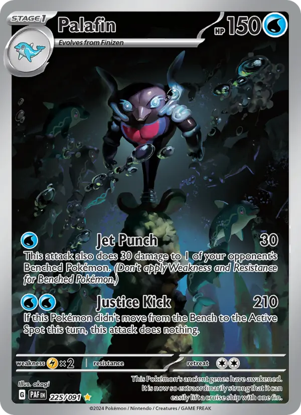 Palafin #225 — Paldean Fates
