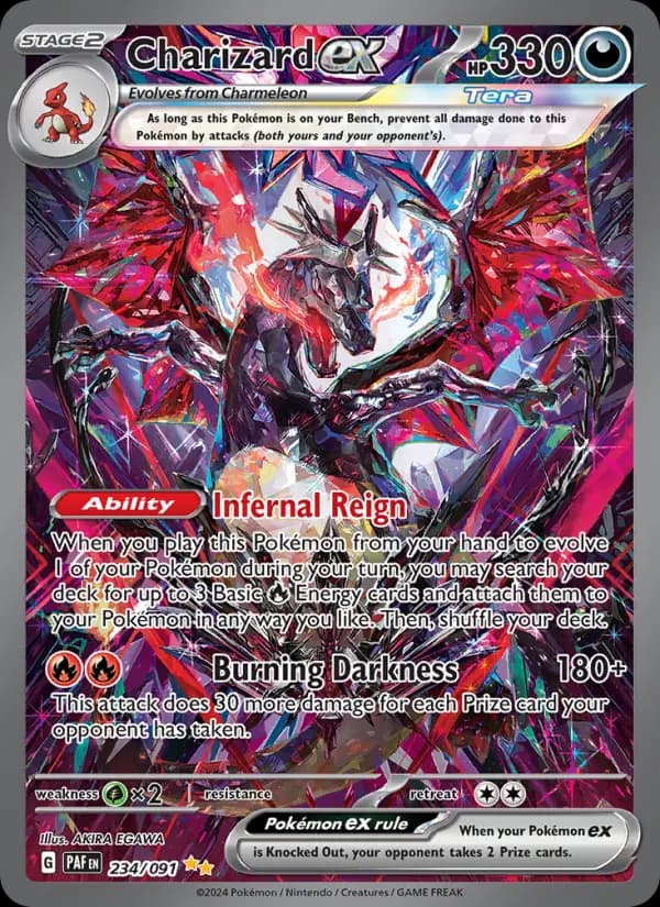 Charizard ex #234 — Paldean Fates