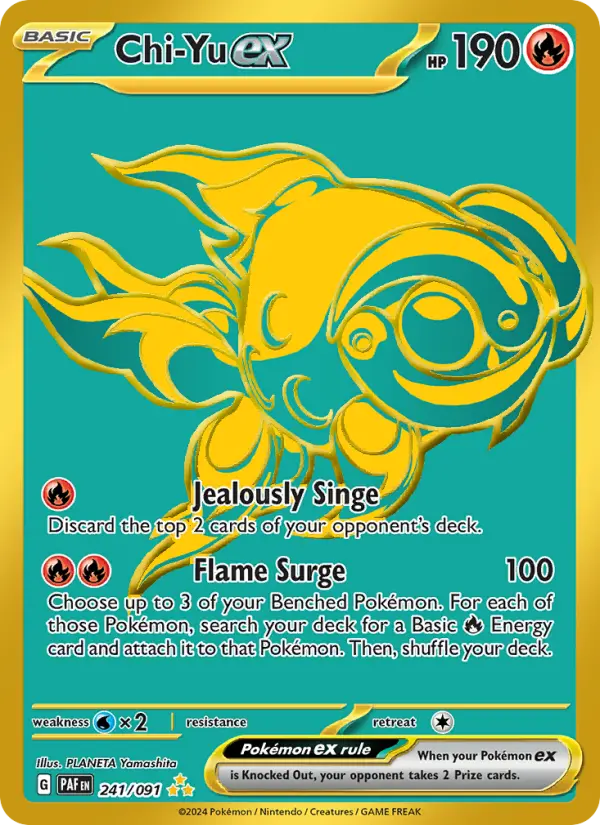 Chi-Yu ex #241 — Paldean Fates
