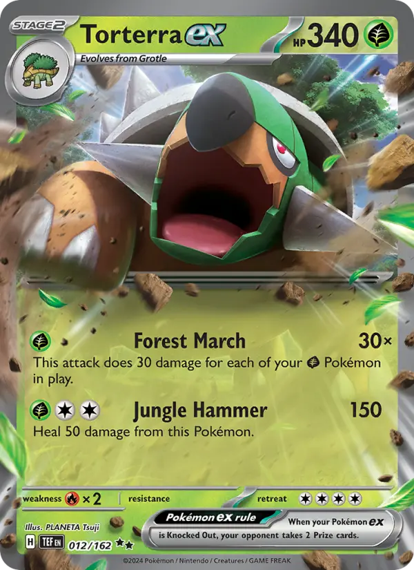 Torterra ex #012 — Temporal Forces