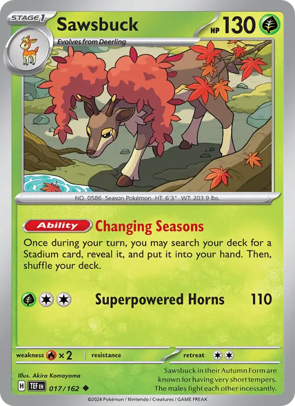 Sawsbuck #017 — Temporal Forces