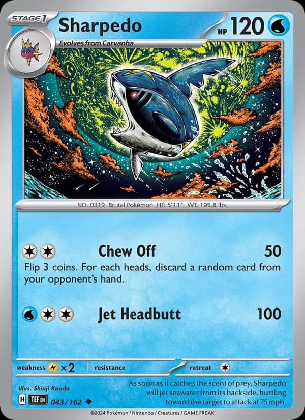 Sharpedo #043 — Temporal Forces