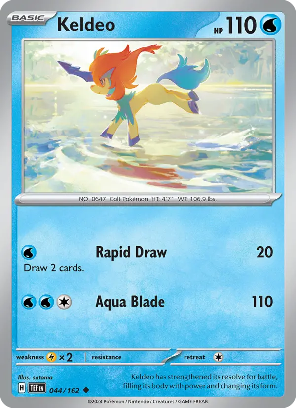 Keldeo #044 — Temporal Forces