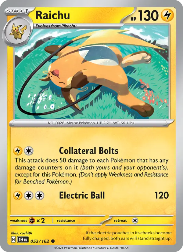 Raichu #052 — Temporal Forces