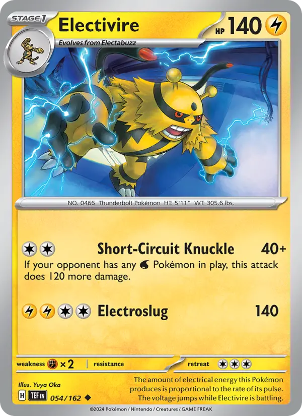 Electivire #054 — Temporal Forces