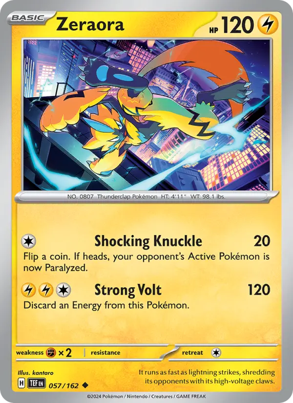 Zeraora #057 — Temporal Forces