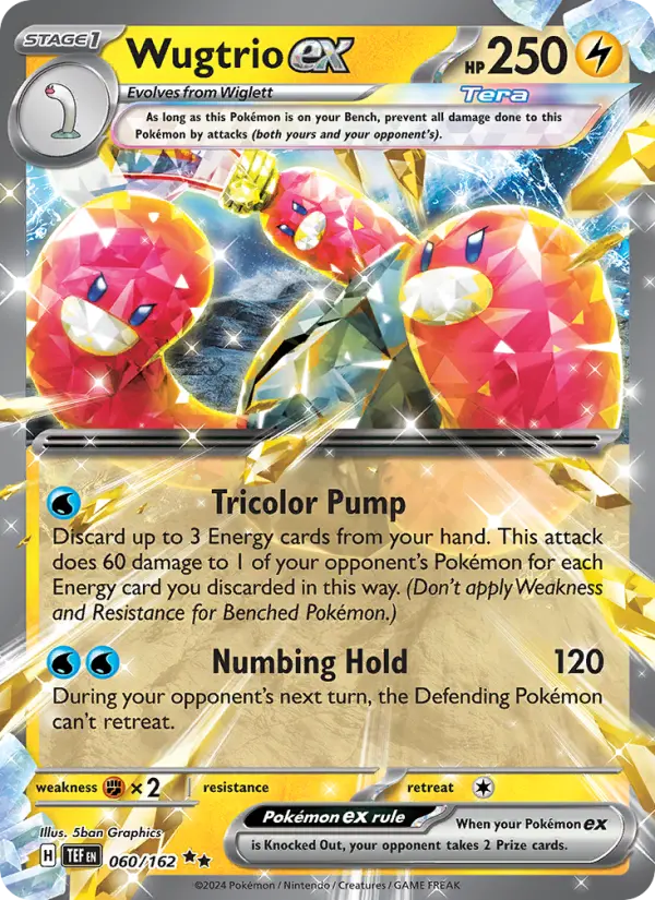 Wugtrio ex #060 — Temporal Forces