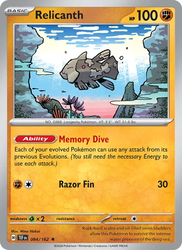 Relicanth #084 — Temporal Forces