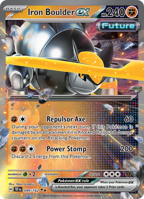 Iron Boulder ex #099 — Temporal Forces