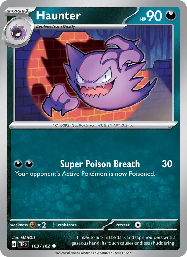 Haunter #103 — Temporal Forces