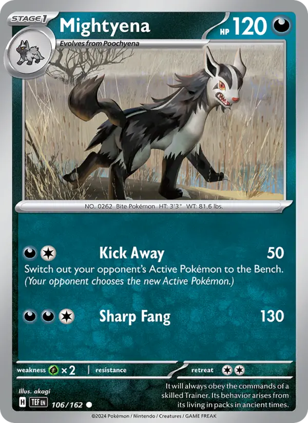 Mightyena #106 — Temporal Forces