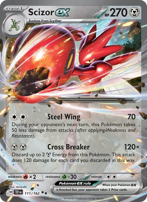 Scizor ex #111 — Temporal Forces