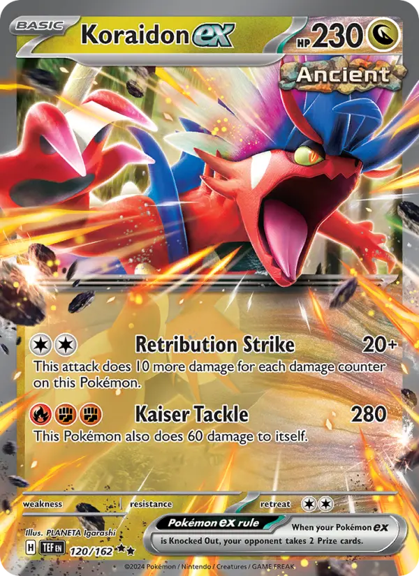 Koraidon ex #120 — Temporal Forces