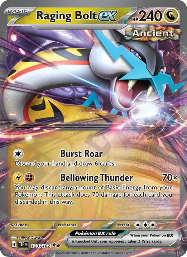Raging Bolt ex #123 — Temporal Forces