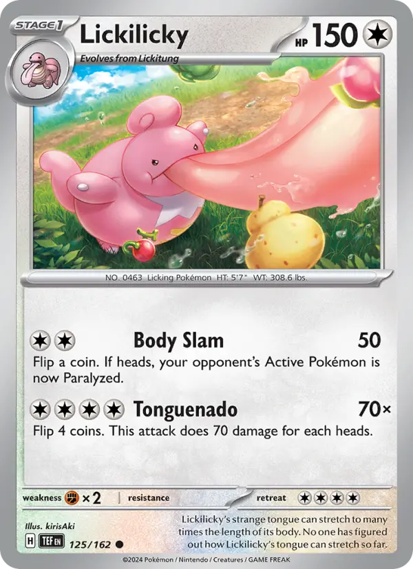 Lickilicky #125 — Temporal Forces