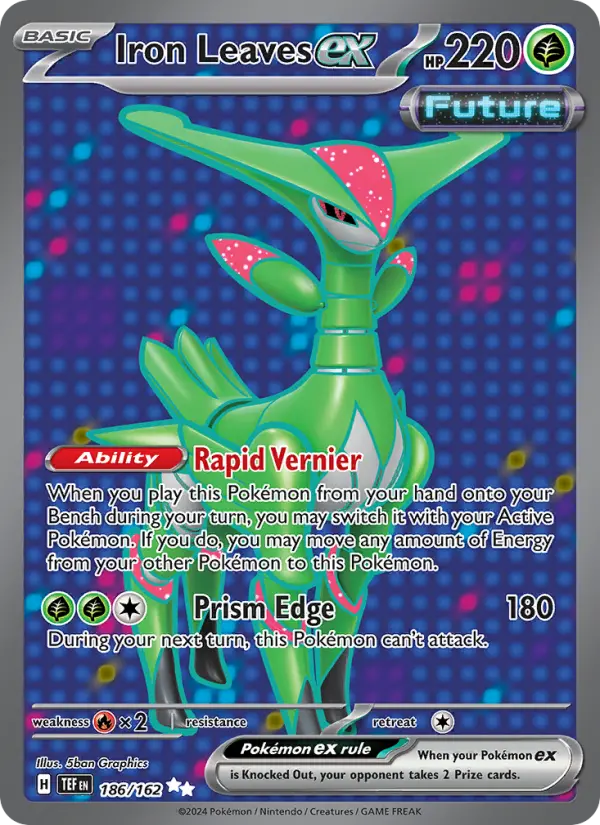 Iron Leaves ex #186 — Temporal Forces