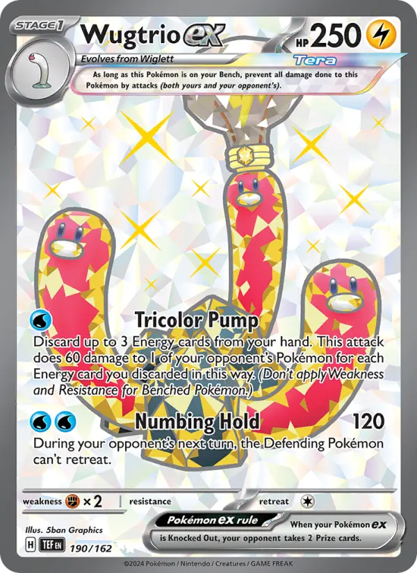 Wugtrio ex #190 — Temporal Forces