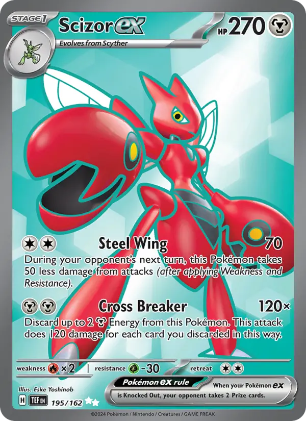 Scizor ex #195 — Temporal Forces